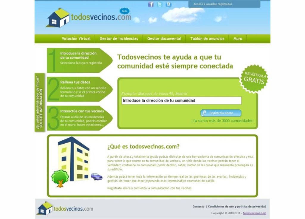 Nace Todosvecinos.com