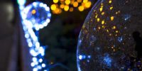 Luces de navidad eficientes