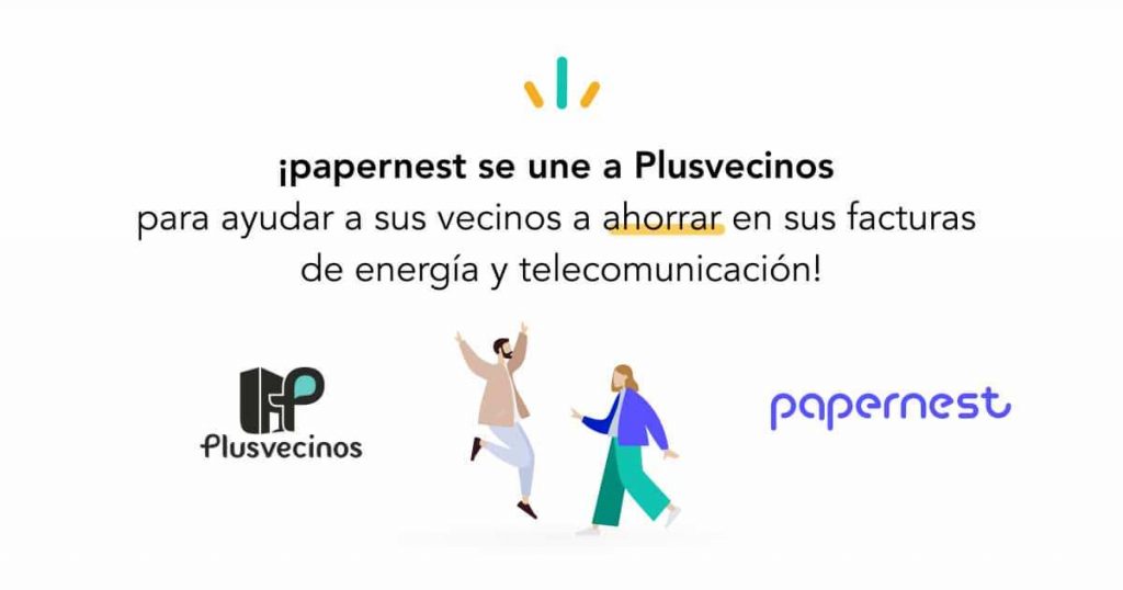 Ahorro Acuerdo Papernest Plusvecinos